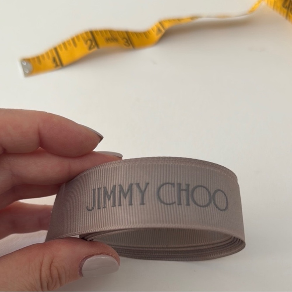 Jimmy Choo Taupe Ribbon (95”)